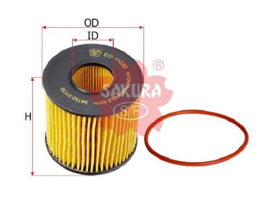 Фильтр масляный Sakura EO11080