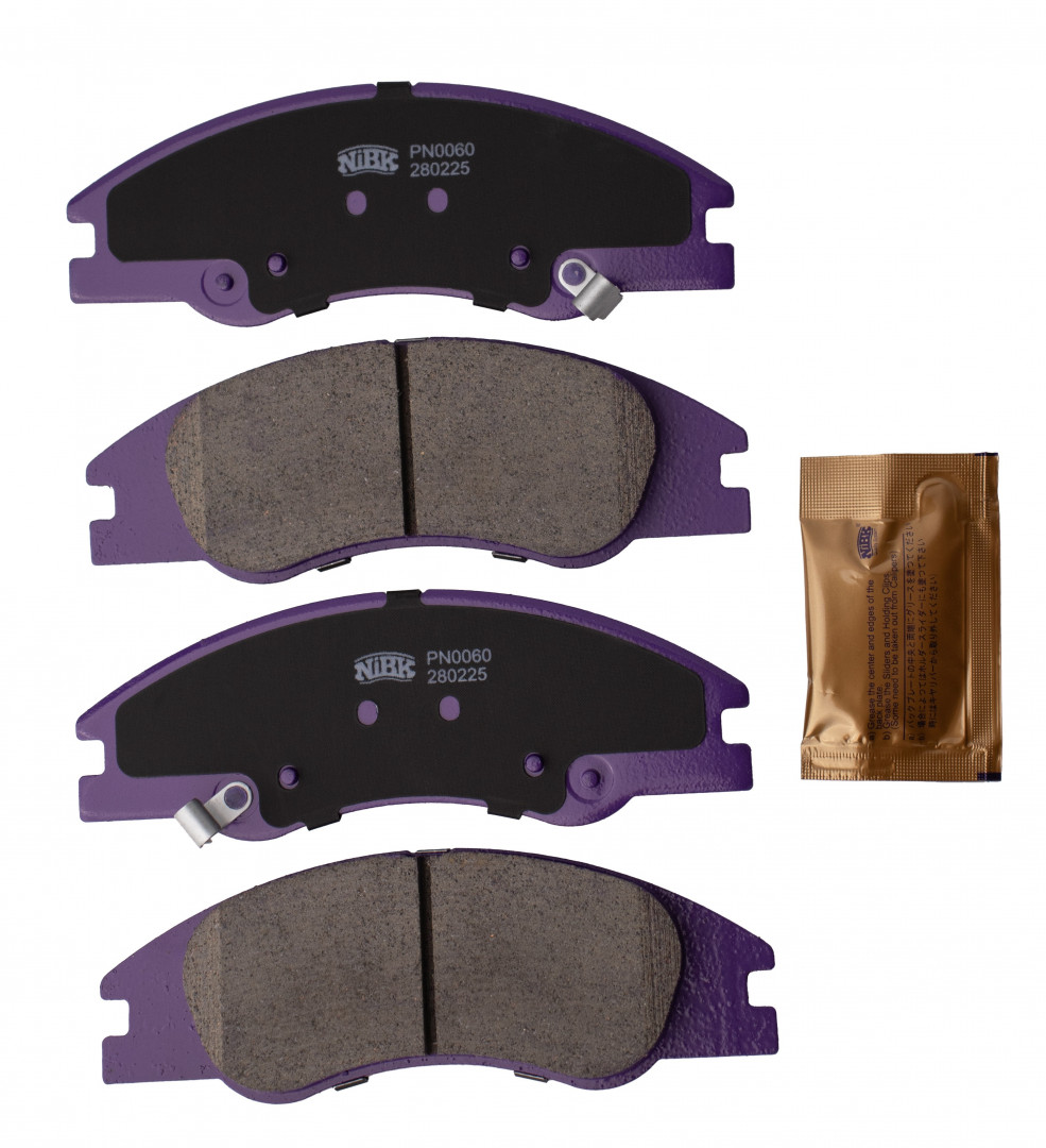 Колодки тормозные дисковые NiBK PN0060
