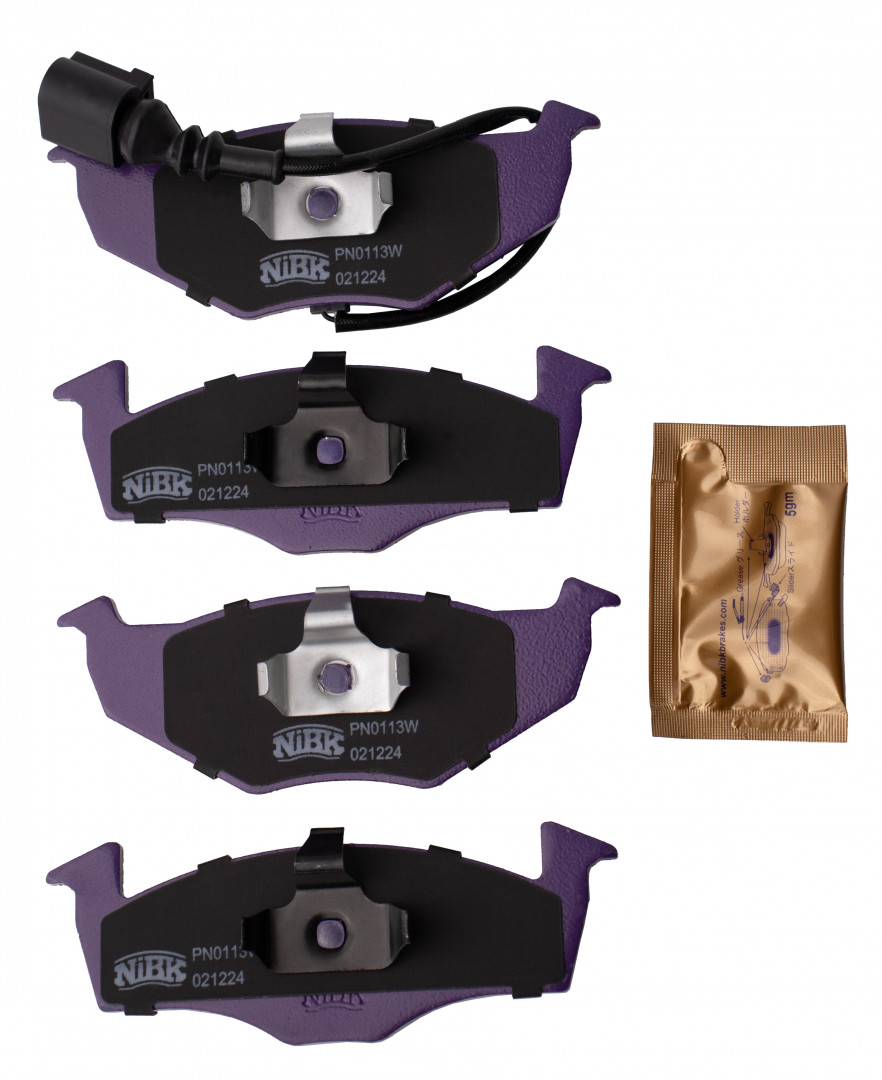 Колодки тормозные дисковые NiBK PN0113W