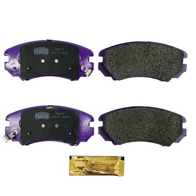 Передние тормозные колодки дисковые NiBK PN0377