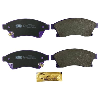 Колодки тормозные дисковые NiBK PN0391