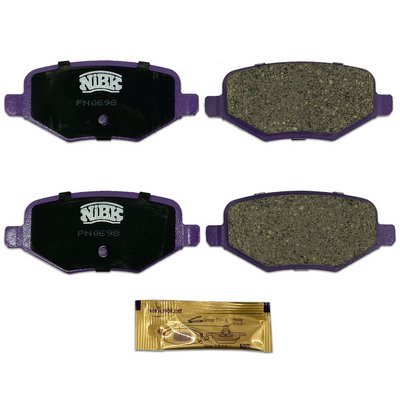 Колодки тормозные дисковые задние PN0698 NiBK