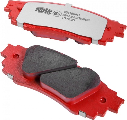 Колодки тормозные дисковые спортивные NiBK PN1854S