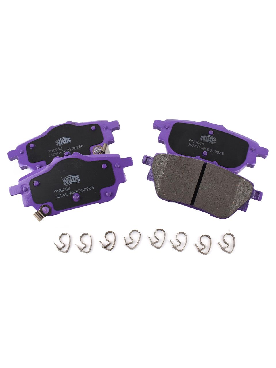 Колодки тормозные дисковые NiBK PN6068