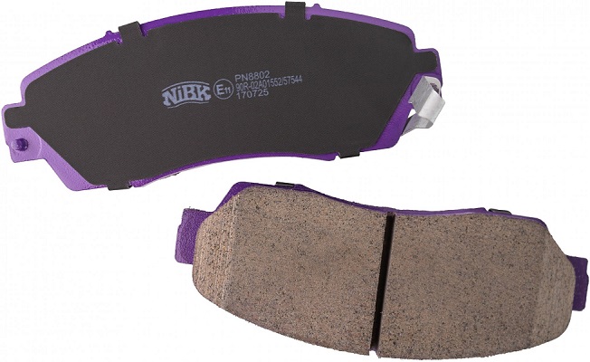 Передние тормозные колодки дисковые NiBK PN8802