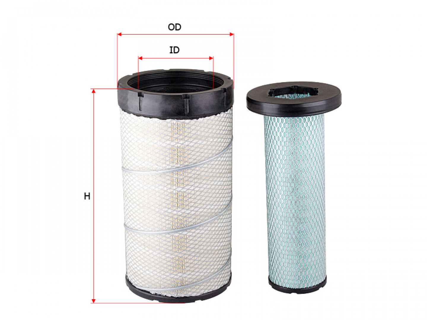 Фильтр воздушный Sure Filter SFA4168SET, комплект