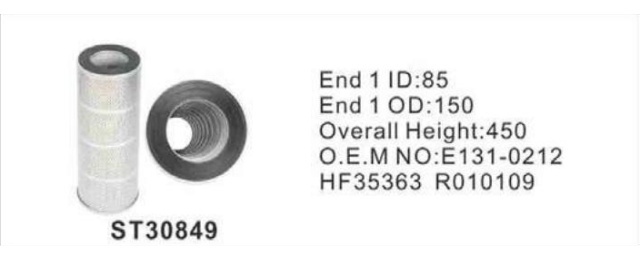 Фильтр гидравлический ST30849 STAL