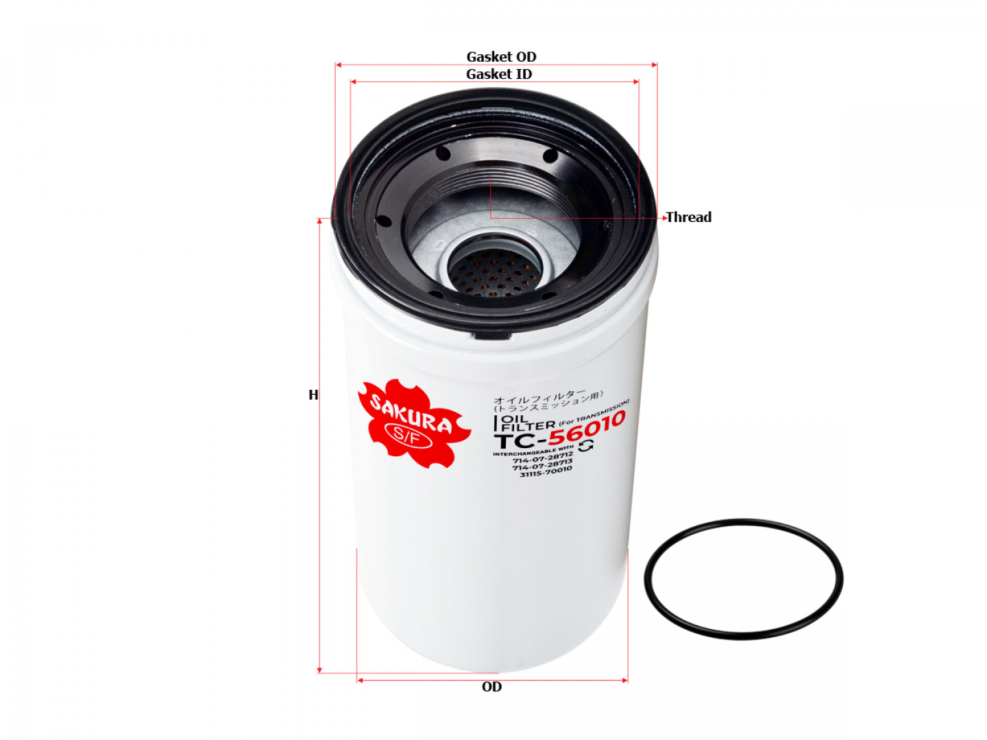 Фильтр гидравлический Sakura TC56010