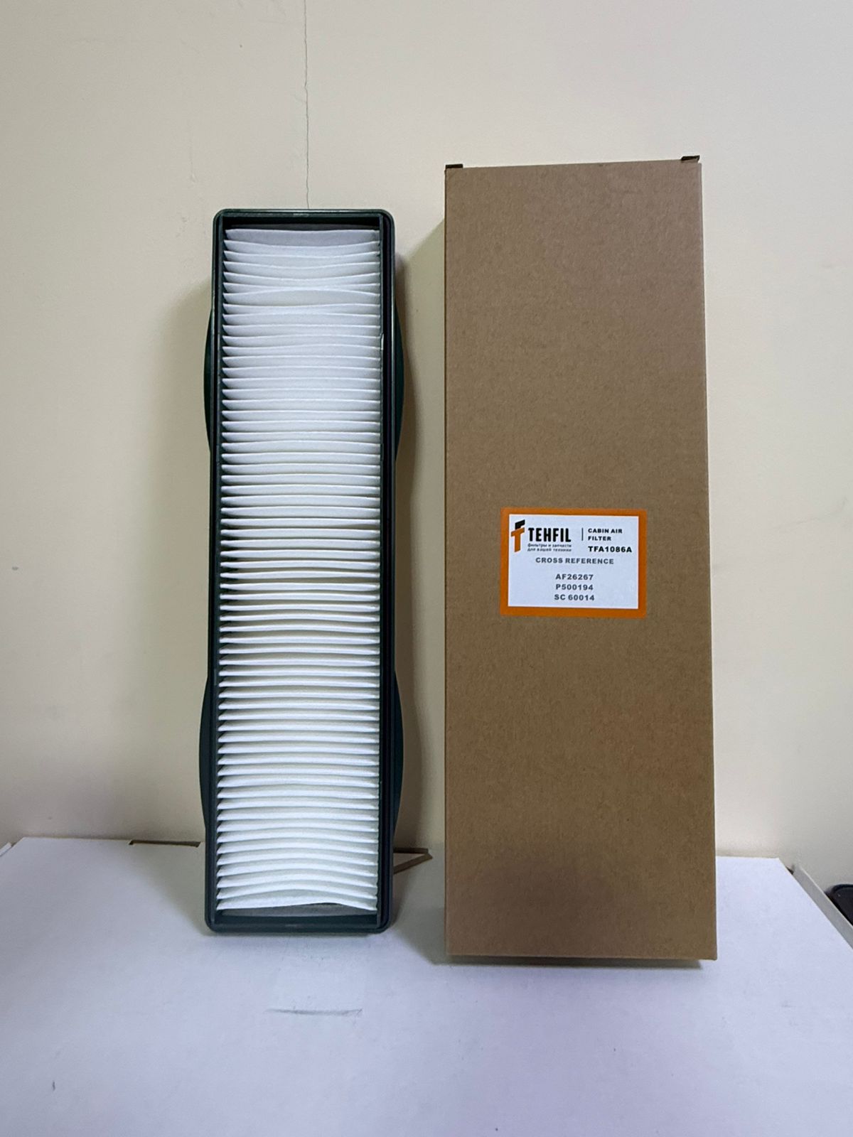 Фильтр воздушный TFA1086A TEHFIL (AF26267, CA2401, SKL46127, ST86817, SC60014, AP29404K)