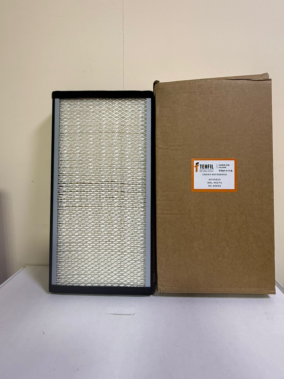 Фильтр воздушный TFA1111A TEHFIL (AF55824, SC40065, SKL46274, CP29543K, 11471760)