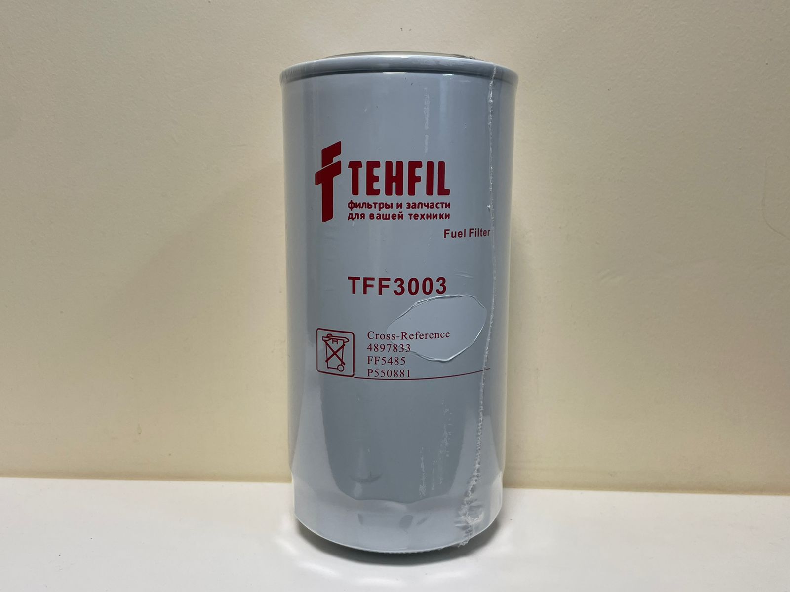 Фильтр топливный TFF3003 TEHFIL (FF5485, FF5421, WK950/21, 3F2073, SK3297, CS0066M)