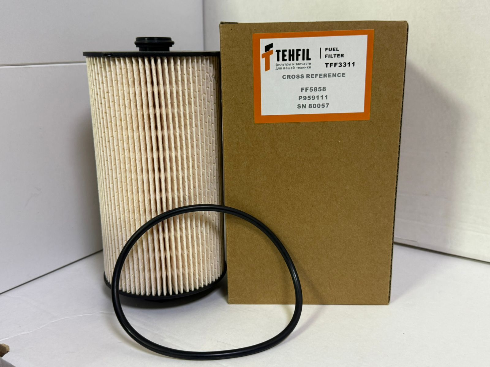 Фильтр топливный TFF3311 TEHFIL (FF5858, SN80057, PU10013Z, PE8784, E125KPD302, DF3014)
