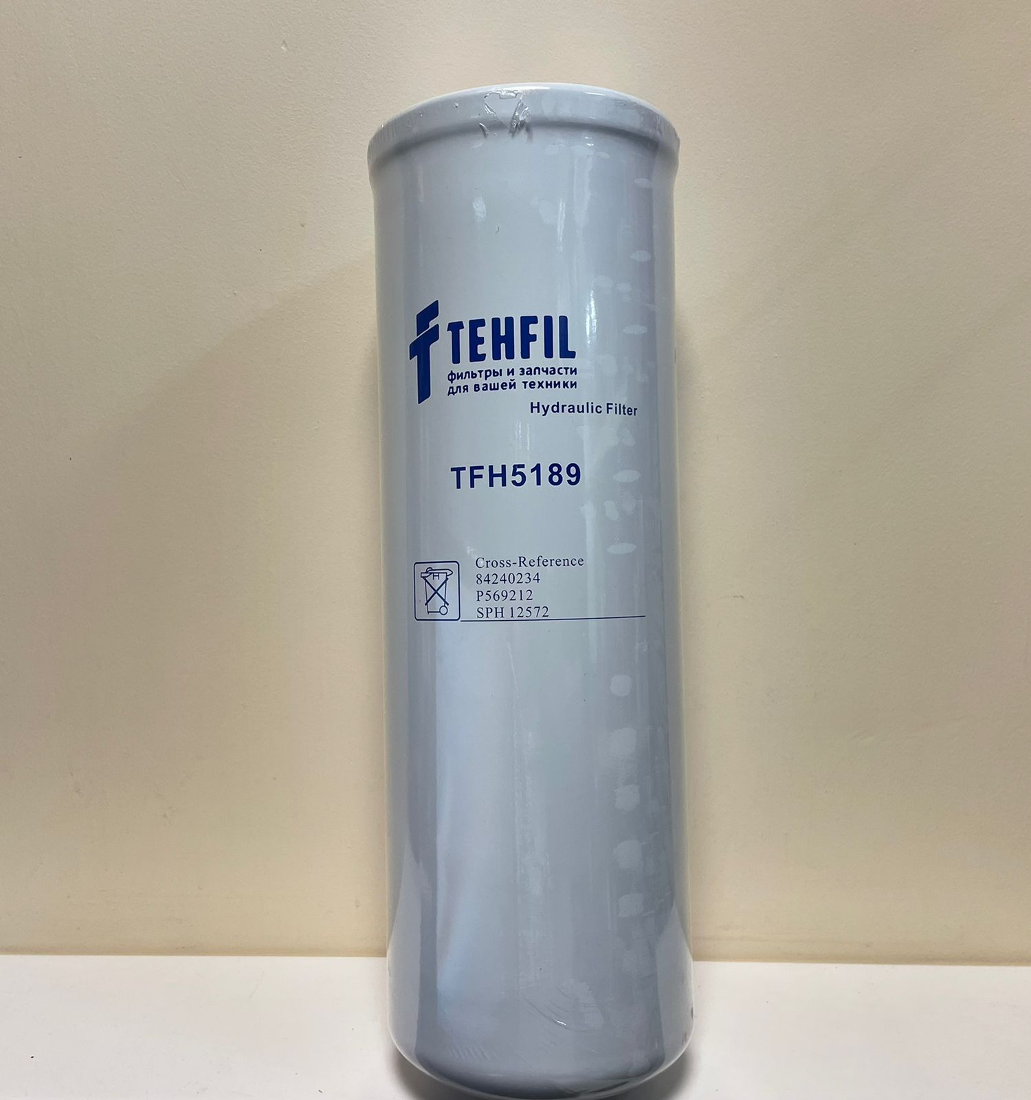 Фильтр гидравлический TFH5189 TEHFIL (P569212, SPH12572, SH66246, RE577060)