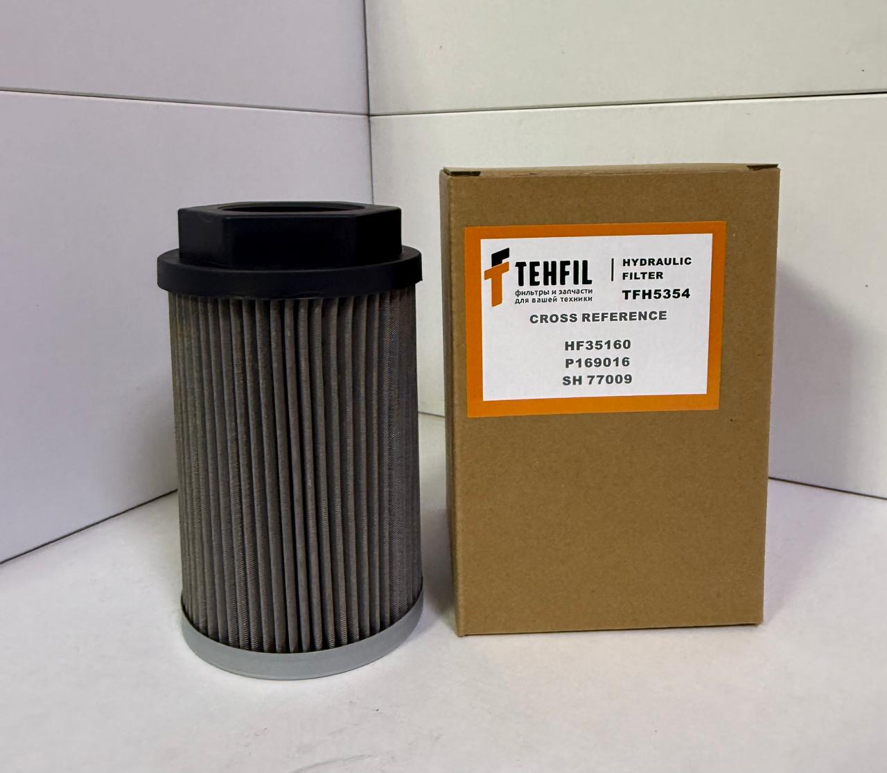 Фильтр гидравлический TFH5354 TEHFIL (HF35160, P169016, FS130B7T125, HY18567, SH77009, SUE075M90SG)