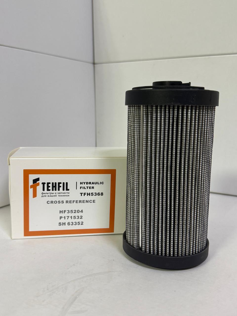 Фильтр гидравлический TFH5368 TEHFIL (HF35204, R122G25B, SH63352, CFP10A25, F10A25M, 943714Q)