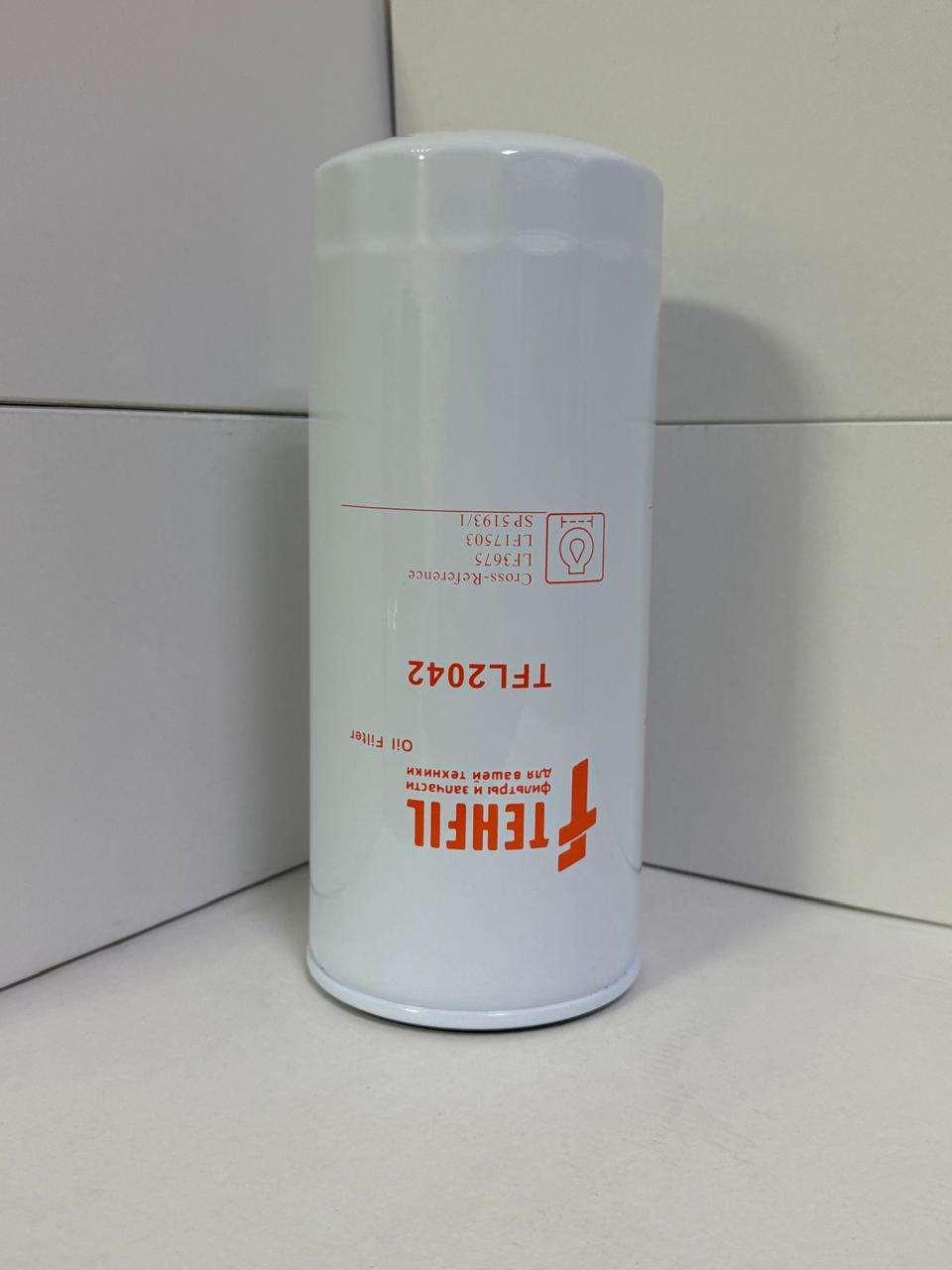 Фильтр масляный TFL2042 TEHFIL (LF3675, LF17503, W11025, CS1424VL, KRS1087)