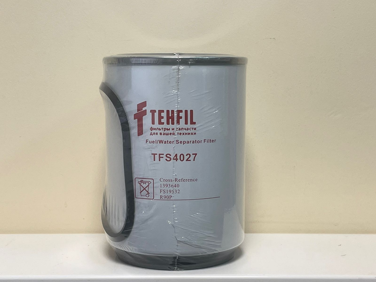 Фильтр топливный TFS4027 TEHFIL (FS19532, R90P, SK3808, WK10603X, ST20785, CS1434M)