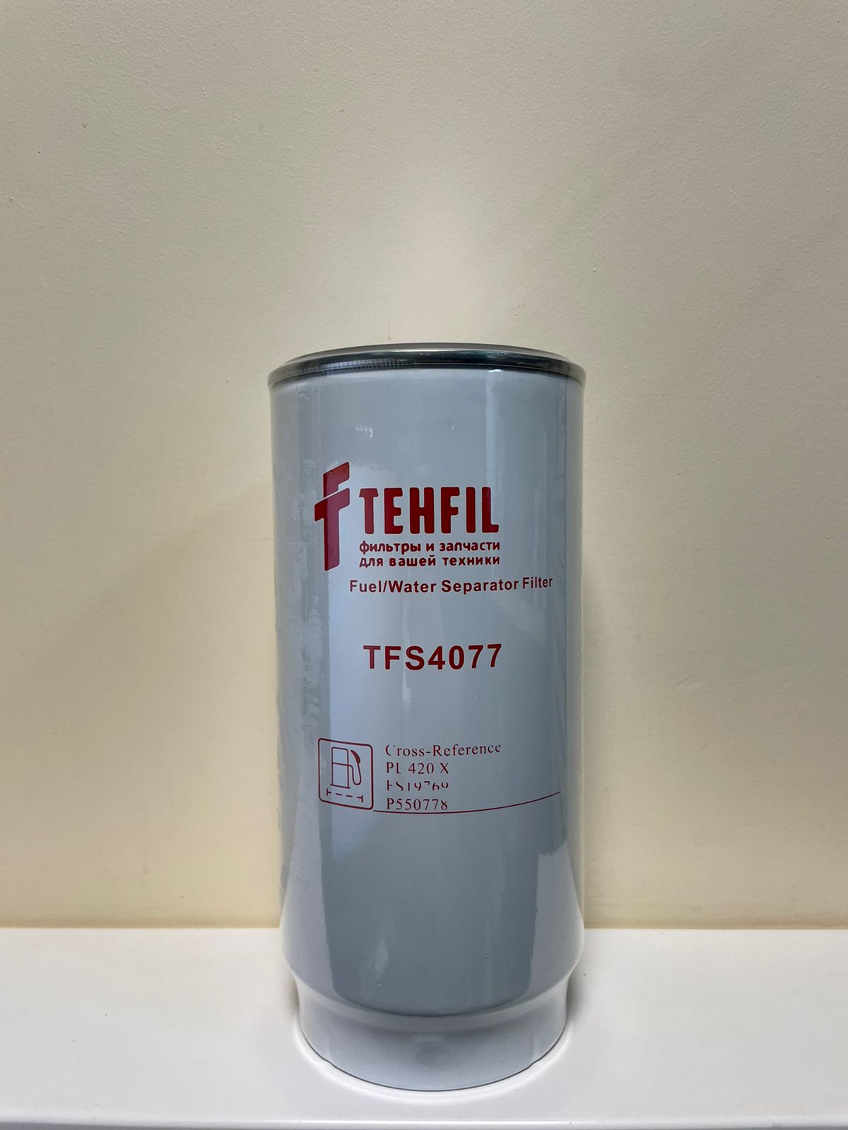 Фильтр топливный TFS4077 TEHFIL (PL420X, FS19769, SK3359, GB6245, SN70207)