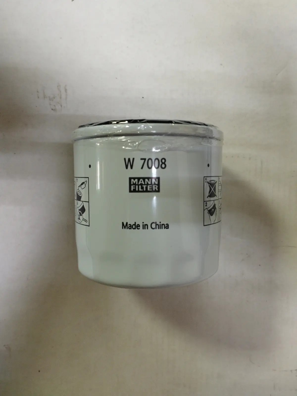 Фильтр масляный W7008 MANN-FILTER