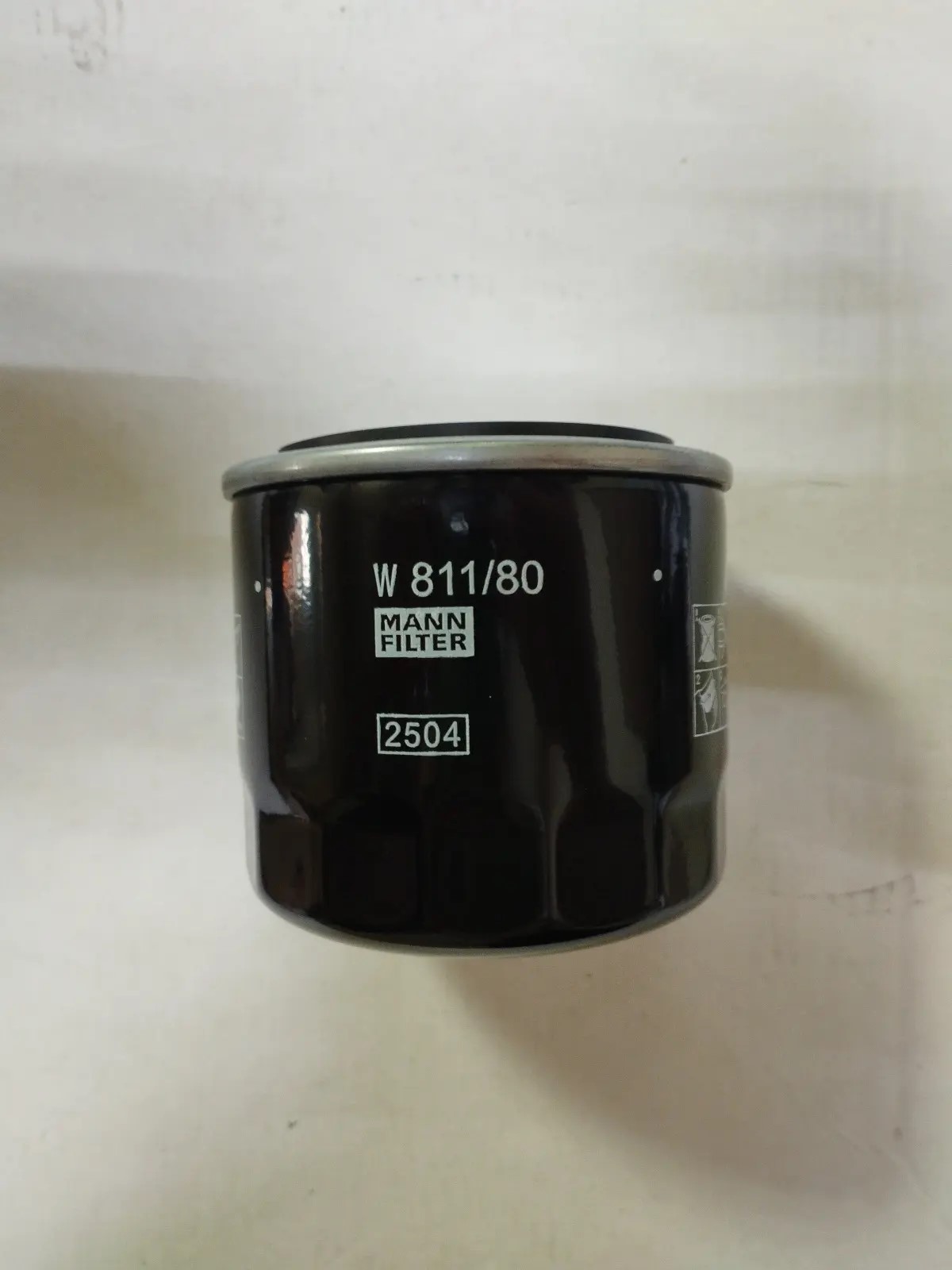 Фильтр масляный W811/80 MANN-FILTER