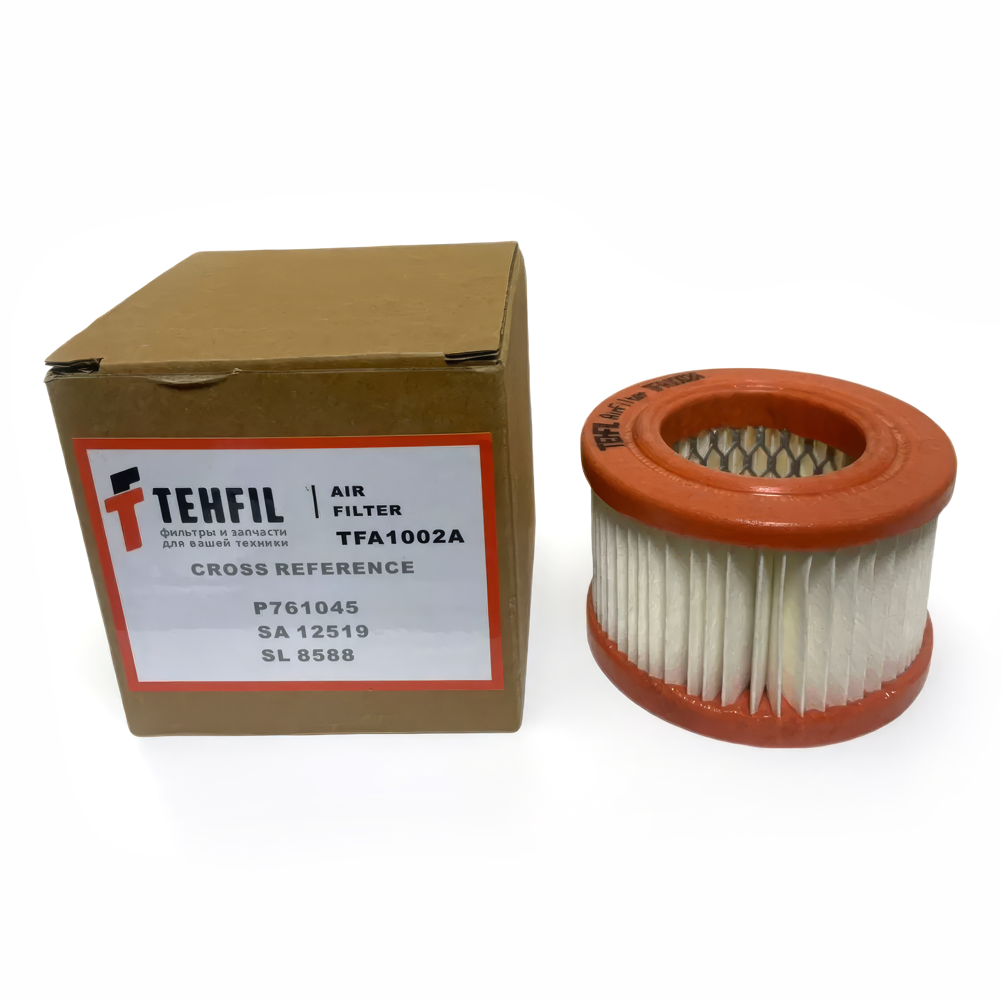 Фильтр воздушный TFA1002A TEHFIL (P761045, SL8588, C8005, SA12519)